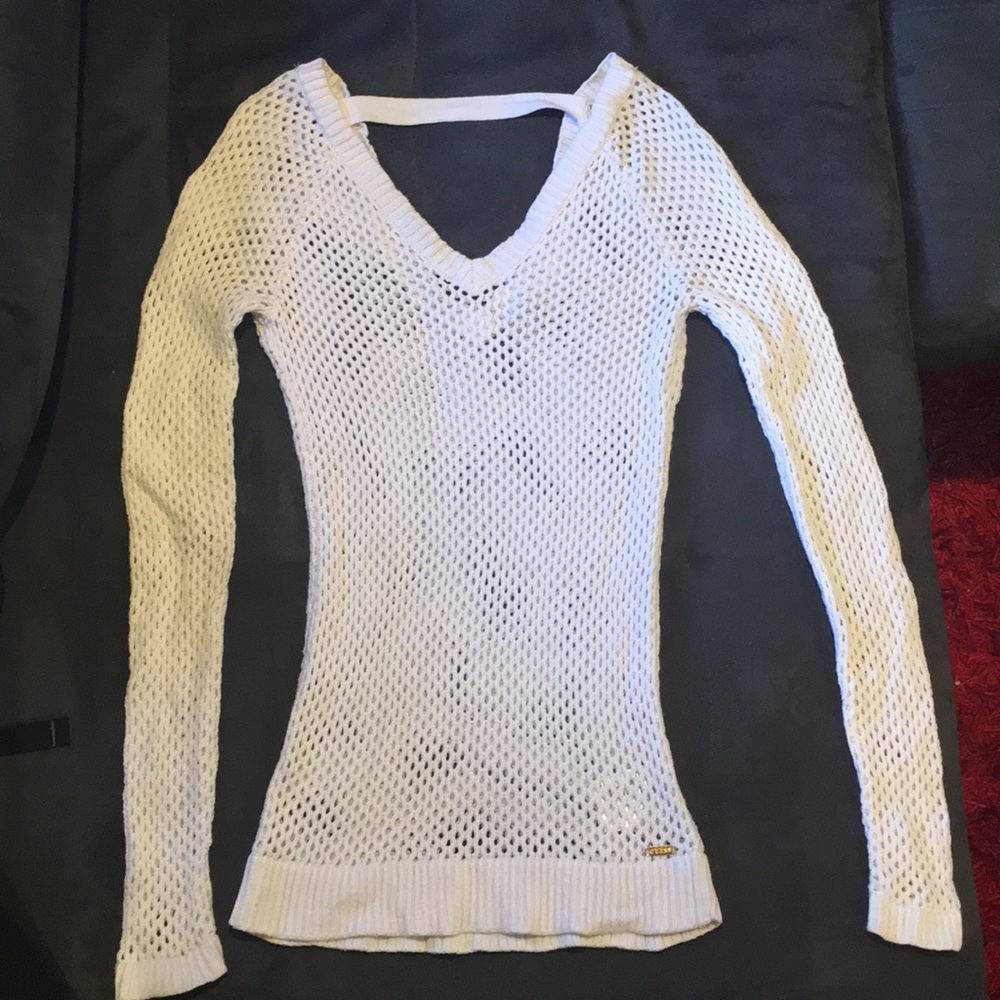 White Guess Sweater
